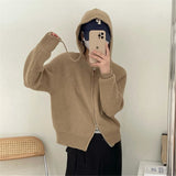 Women Knitted Cardigan Loose Fashion Sweater