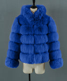 Women Fur Jacket Fashion Plush Coat