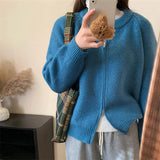 Women Knitted Cardigan Knitted Loose Niche Sweater