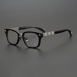 CHH Chrome Hearts Glasses Vintage Square Glasses Frame Spring Legs