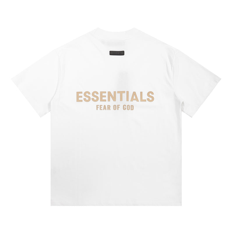Fog Essentials T Shirts Spring Summer FOG Letter Crew Neck Short Sleeves