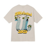 UNDEFEATED T Shirts Men's and Women's Loose Cotton