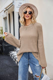 Women Pullover Sweater plus Size Fashionable Knitted Sweater