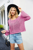 Women Pullover Sweater Sexy Knitted Sweater