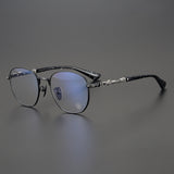 CHH Chrome Hearts Glasses Versatile Engraved Myopia Glasses Frame