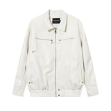 Women Jackets Vintage PU Leather Jacket