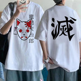 Demon Slayer T Shirt Men Kimetsu No Yaiba Kawaii Anime