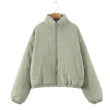 Women Cotton Coat Casual Fashion Jacket