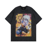 Men T-Shirt Cartoon Vintage Oversize