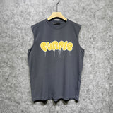 Purple Brand Tank T Shirts Sleeveless T-shirt Vest