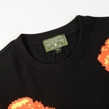 Denim Tears T Shirt ShortsFlame Short Sleeve T-shirt Sports Casual Shorts Suit (Options need to be purchased separately)