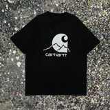 Cotton Summer T Shirt Letters Printed T-shirt Men Women Chil