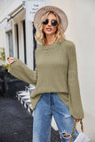 Women Pullover Sweater plus Size Fashionable Knitted Sweater
