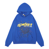 Sp5der Hoodie & Sweatpants 2 Piece Set Spider Web Leisure Sports