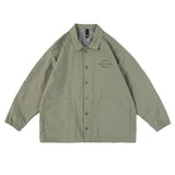 Women Jackets Lapel Retro Casual