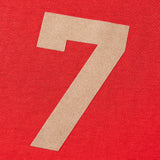 Fog Fear of God Essentials T Shirt Number 7 Flocked Printed T-shirt Loose Short Sleeve Men