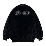Men Cotton Padded Jacket Winter Warm Cotton-Padded Coat Coat Male Letter Embroidered Cotton Jacket Jacket