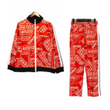 Palm Angels Sweatshirts Leisure Sports Suit for Men and Women Loose Jacket Coat