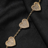 Bracelet Fashion Love Bracelet Miniature Zircon Spectrum St. Valentine's