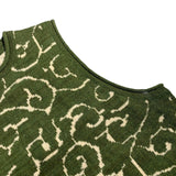 Kapital T Shirt Pingtian Hehong Vintage Sweater Outer Knitted Vest Tang Pattern Sleeveless