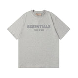 Fog Essentials T Shirts Spring/Summer FOG Letter Crew Neck Short Sleeves