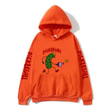 Pickle Playing Hoodies Boys Funny Pickleball Sweatshirts Kaw