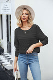 Women Pullover Sweater Diamond Sexy Pullover Sweater