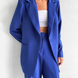 Women Co-Ords Coat Women Autumn and Winter Leisure High Waist