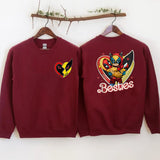 Funny Dead Pool and Wolverine Besties Sweatshirt