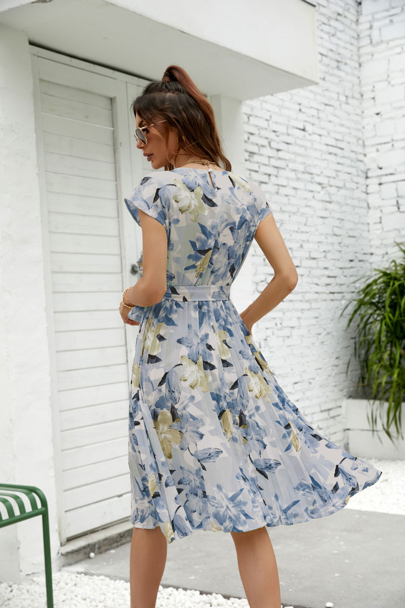 Women Dress Pleated Dress