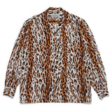 GUILTYPARTIES TIGER Shirts 22AW LEOPARD OPEN Long Sleeve Shirt