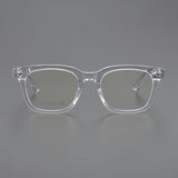 CHH Chrome Hearts Glasses Plain Silver Versatile Flat Mirrors Myopia Glasses Frame