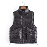 Women Cotton Coat Fashion Casual Versatile Vest