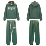 Denim Tears Hoodie & Sweatpants 2 Piece Set Casual Hooded Sweatshirt Sweatpants