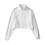 Women Hoodie Thin Loose Short