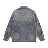 Women Jackets Vintage Denim Jacket Vintage Distressed