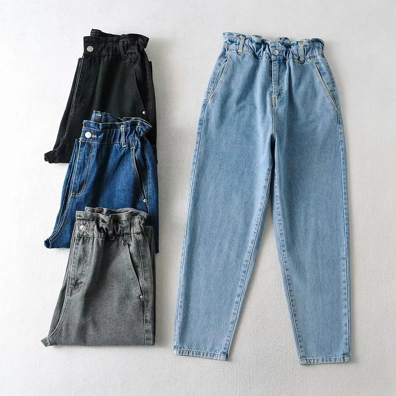 Women Jeans Loose Retro