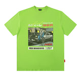Men T-Shirt Retro Fun Printing Casual