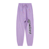 Sp5der Hoodie & Sweatpants 2 Piece Set Spider Web Leisure Sports