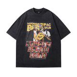 Mens Vintage T Shirt Printed T-Shirt Men