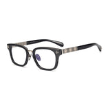 CHH Chrome Hearts Glasses Vintage Square Glasses Frame Spring Legs
