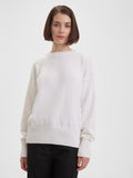 Women Work Business Casual Sweats Crew Neck Loose Sweater