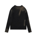 Women Sweater Knitted T-shirt Knitted Sweater for Men and Women
