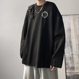 Men T Shirt Loose Trendy All-Match