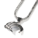 Jewelry Diamond Wave Hipster Pendant ins Pendant Spectrum St. Valentine's Jesus Pieces