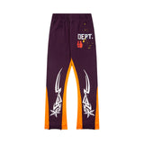Gallery Dept Sweatpants T Hand-painted splashed ink letter splicing casual trousers