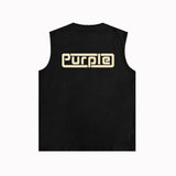 Purple Brand Tank T Shirts Sleeveless T-shirt Vest