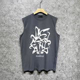 Purple Brand Tank T Shirts Sleeveless T-shirt Vest