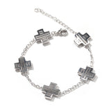 Bracelet Cross Bracelet Luxury Diamond Crosses Spectrum St. Valentine's