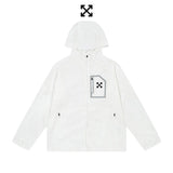 Off White Jacket Spring/Summer OW Outdoor Sports Casual Sunscreen Clothing